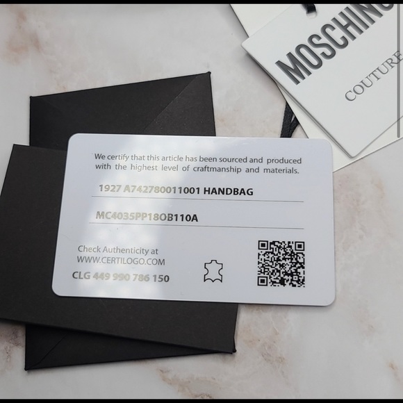 Moschino top handle mini shopper crossbody bag, belt bag or tote white. NEW! - Picture 7 of 8